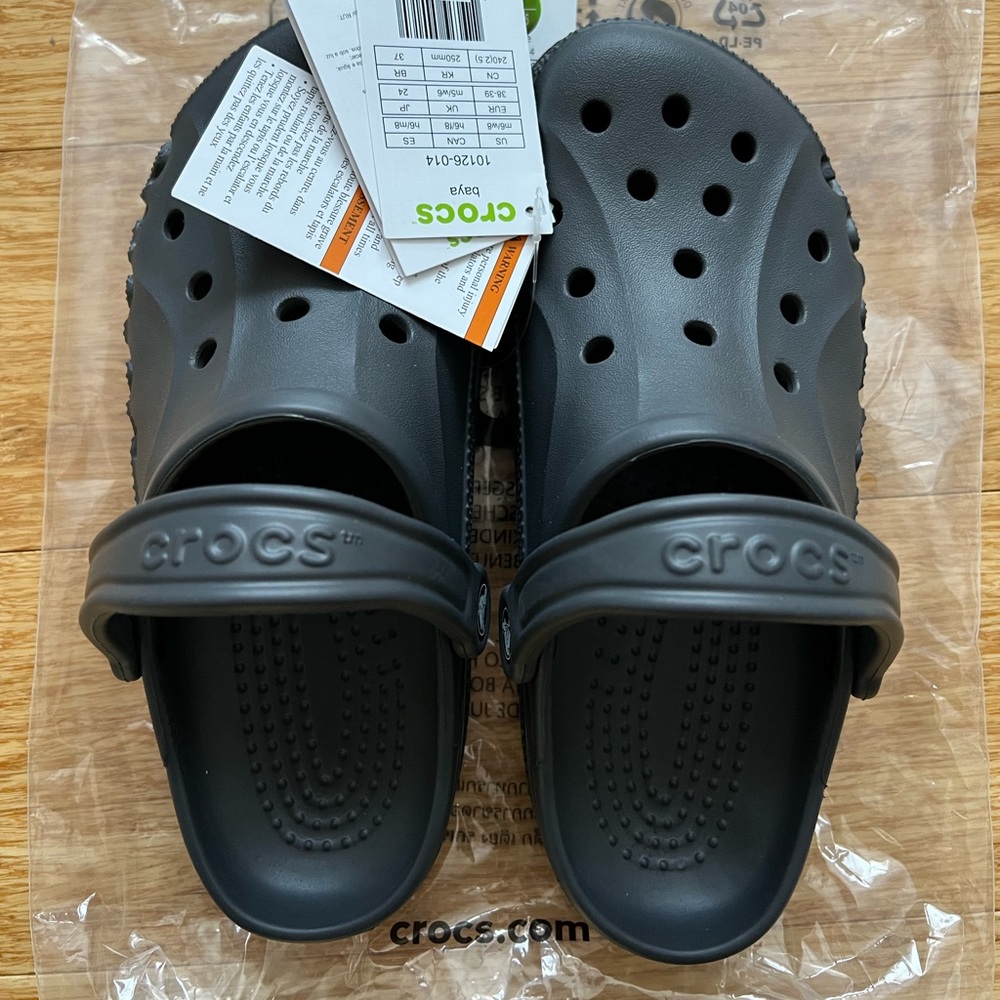 CROCS Clog    Color: Graphite
Brand New
size：8
